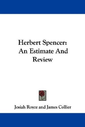 Tapa de Herbert Spencer