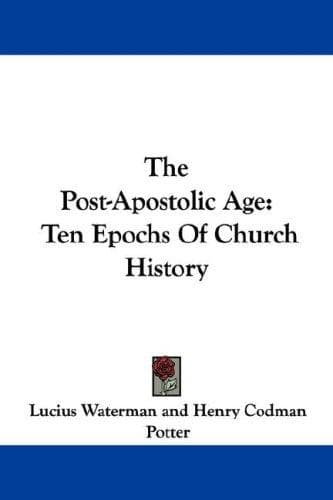 Tapa de The Post-Apostolic Age