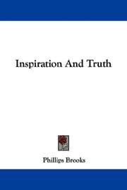 Tapa de Inspiration And Truth