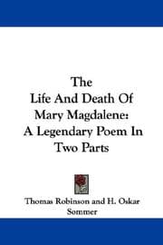 Tapa de The Life And Death Of Mary Magdalene