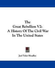 Tapa de The Great Rebellion V2