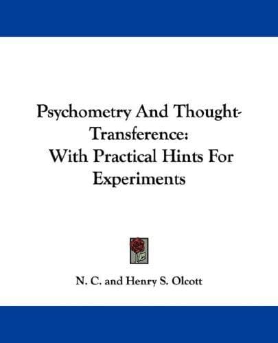 Tapa de Psychometry And Thought-Transference