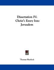 Tapa de Dissertation IV
