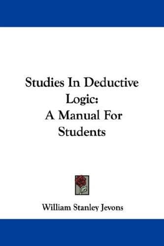Tapa de Studies In Deductive Logic