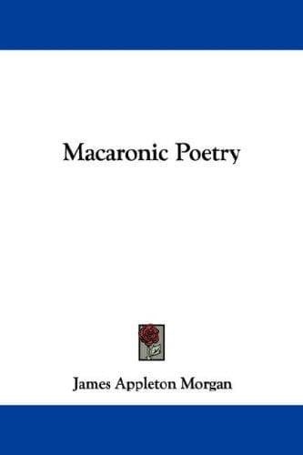 Tapa de Macaronic Poetry