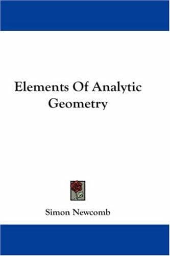 Tapa de Elements Of Analytic Geometry