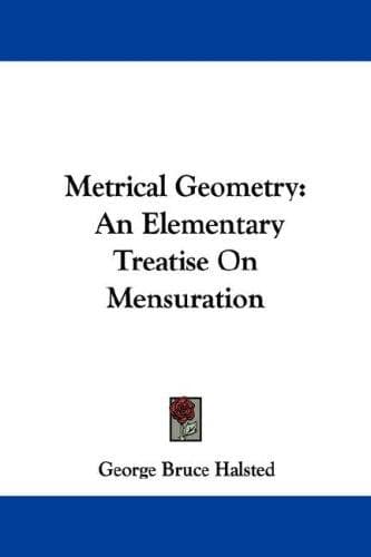 Tapa de Metrical Geometry