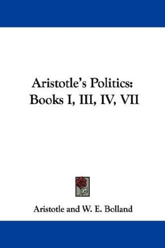 Tapa de Aristotle's Politics