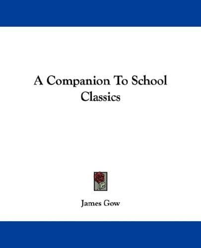 Tapa de A Companion To School Classics