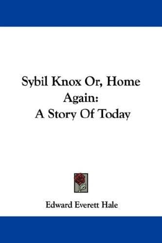 Tapa de Sybil Knox Or, Home Again
