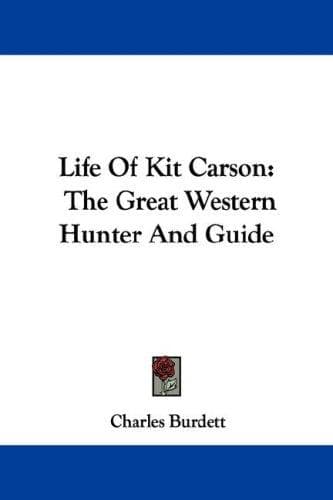 Tapa de Life Of Kit Carson