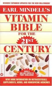 Tapa de Earl Mindell's Vitamin Bible for the 21st Century