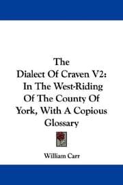 Tapa de The Dialect Of Craven V2