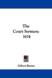 Tapa de The Court Sermon