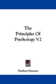 Tapa de The Principles Of Psychology V2