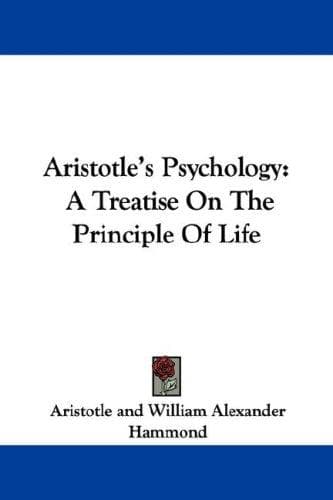 Tapa de Aristotle's Psychology