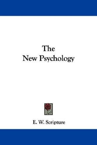 Tapa de The New Psychology