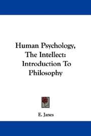 Tapa de Human Psychology, The Intellect