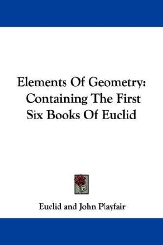 Tapa de Elements of geometry