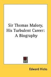 Tapa de Sir Thomas Malory: His Turbulent Career