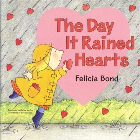 Tapa de The Day It Rained Hearts Board Book