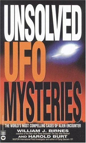 Tapa de Unsolved UFO mysteries