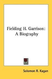 Tapa de Fielding H. Garrison
