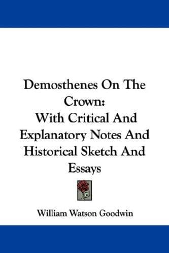 Tapa de Demosthenes On The Crown