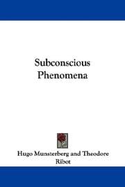 Tapa de Subconscious Phenomena