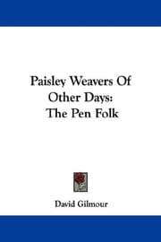 Tapa de Paisley Weavers Of Other Days