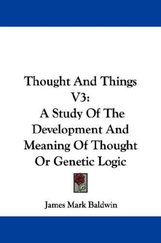 Tapa de Thought And Things V3