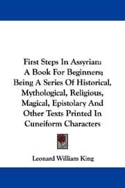 Tapa de First steps in Assyrian