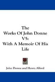 Tapa de The Works Of John Donne V5