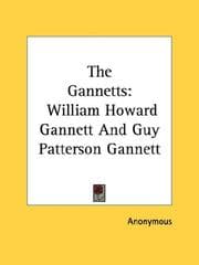 Tapa de The Gannetts