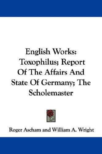 Tapa de English works