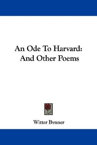 Tapa de An Ode To Harvard