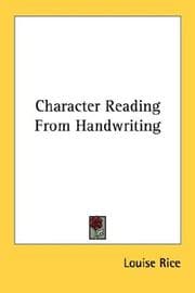 Tapa de Character Reading from Handwriting