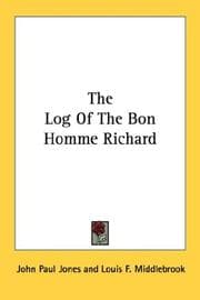 Tapa de The Log Of The Bon Homme Richard