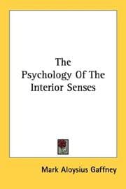 Tapa de The Psychology Of The Interior Senses