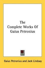 Tapa de The Complete Works Of Gaius Petronius