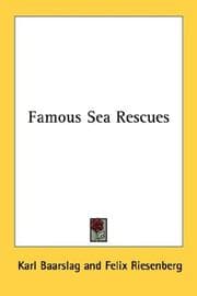 Tapa de Famous Sea Rescues