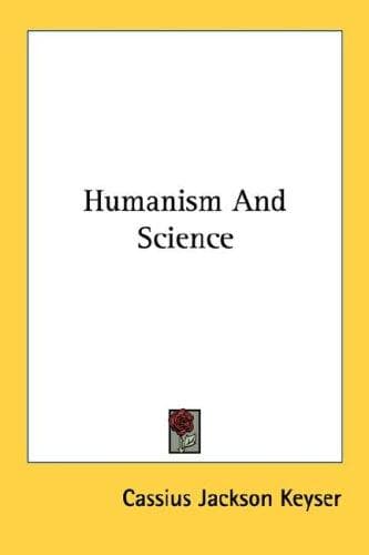 Tapa de Humanism And Science