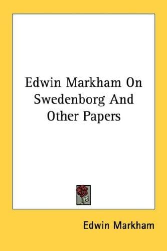 Tapa de Edwin Markham On Swedenborg And Other Papers