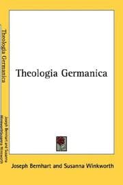 Tapa de Theologia Germanica