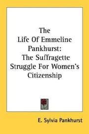 Tapa de The life of Emmeline Pankhurst