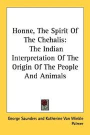 Tapa de Honne, The Spirit Of The Chehalis