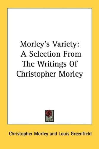 Tapa de Morley's variety