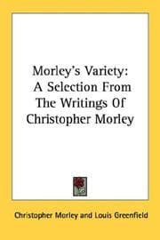 Tapa de Morley's variety