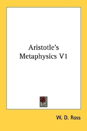 Tapa de Aristotle's Metaphysics V1