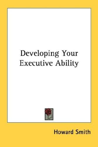 Tapa de Developing Your Executive Ability